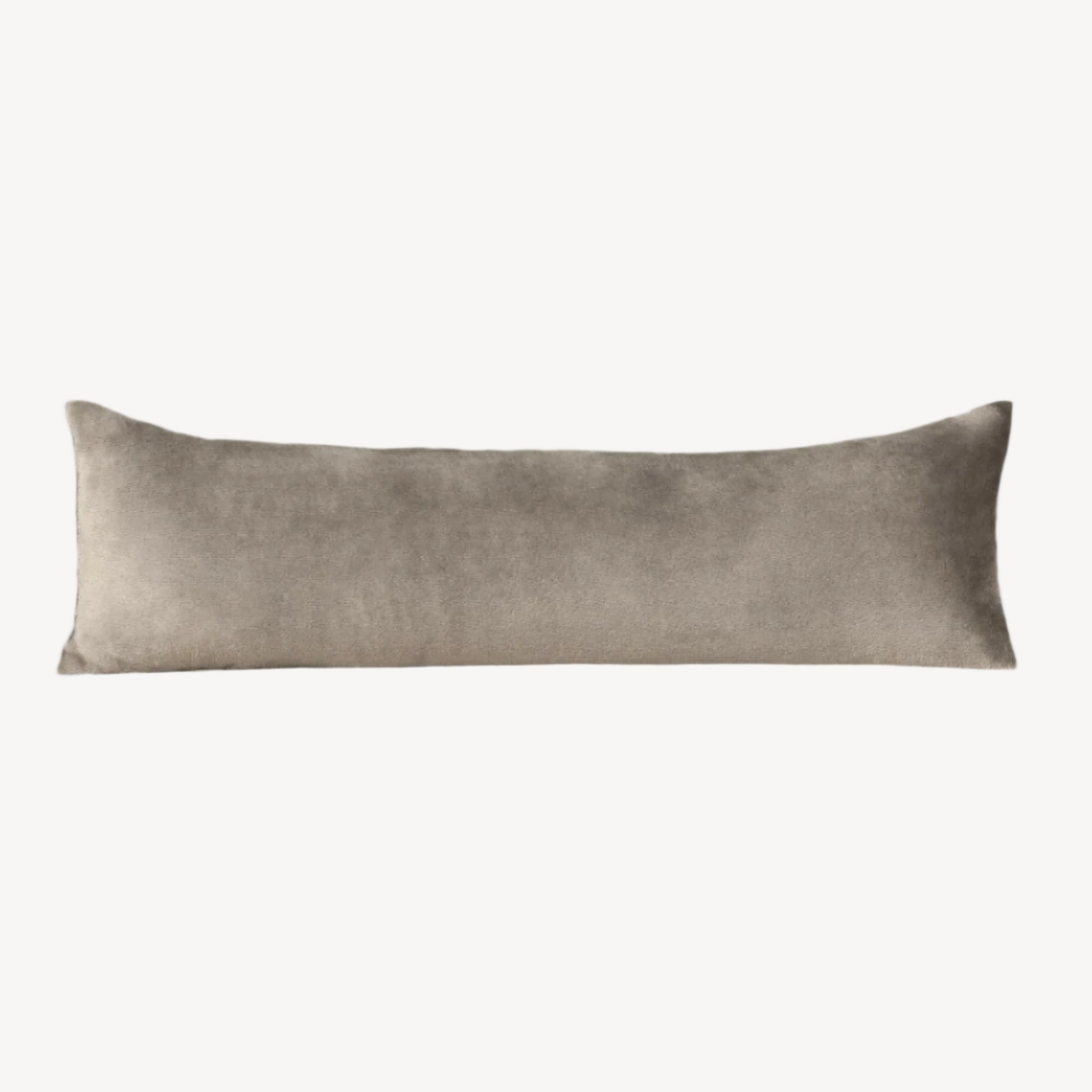 Charcoal Plush Cushion - THE LINEN COMPANY