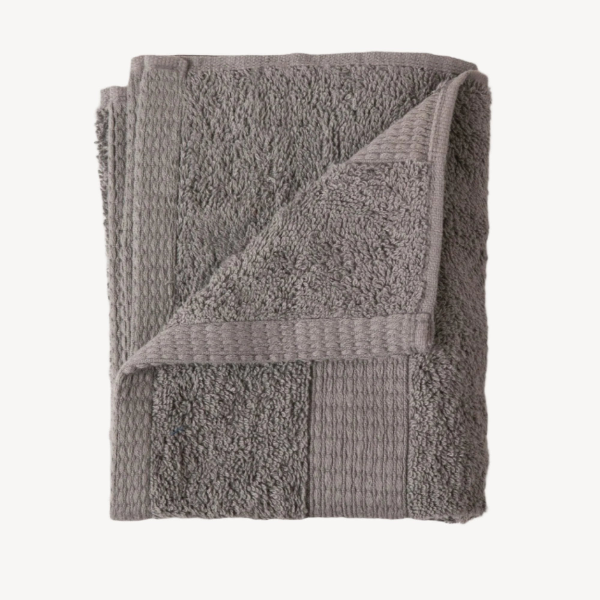 Grey Dash Striped Towels - Set of 4 - THE LINEN COMPANY