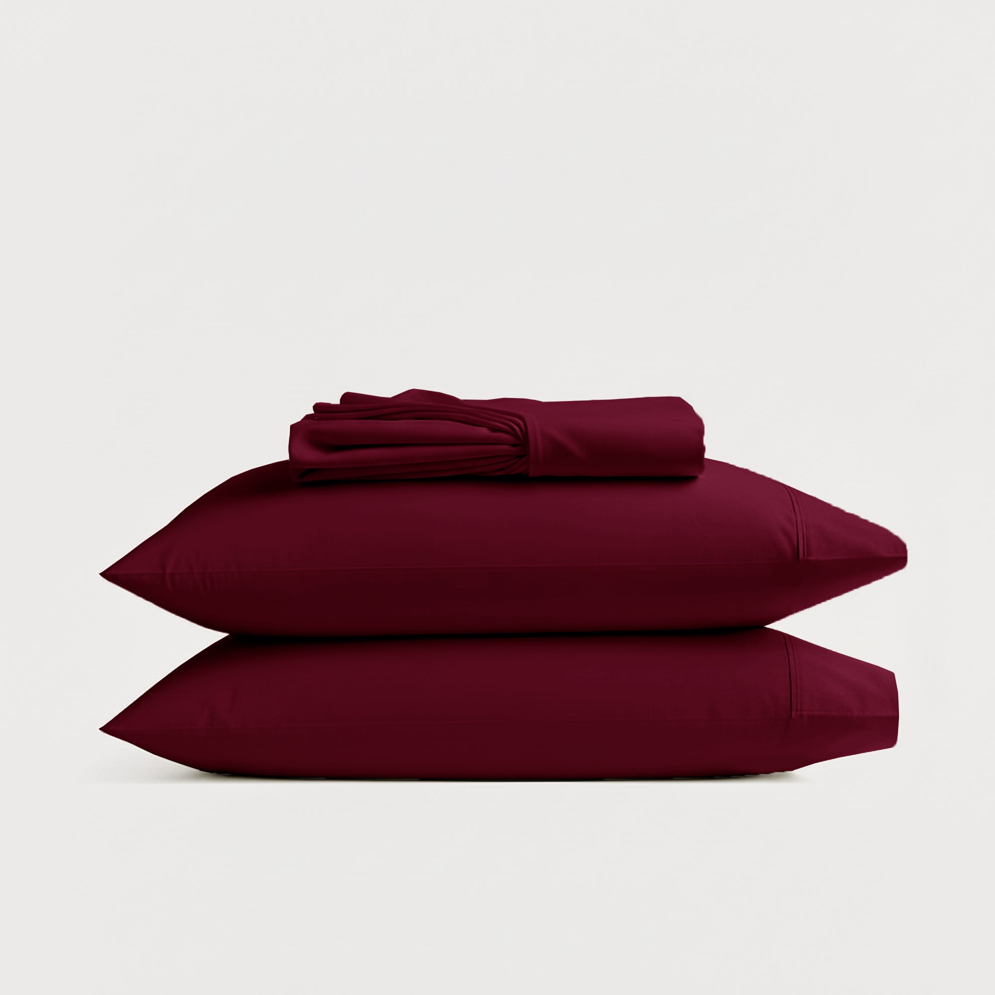 Maroon Bed Sheet Set