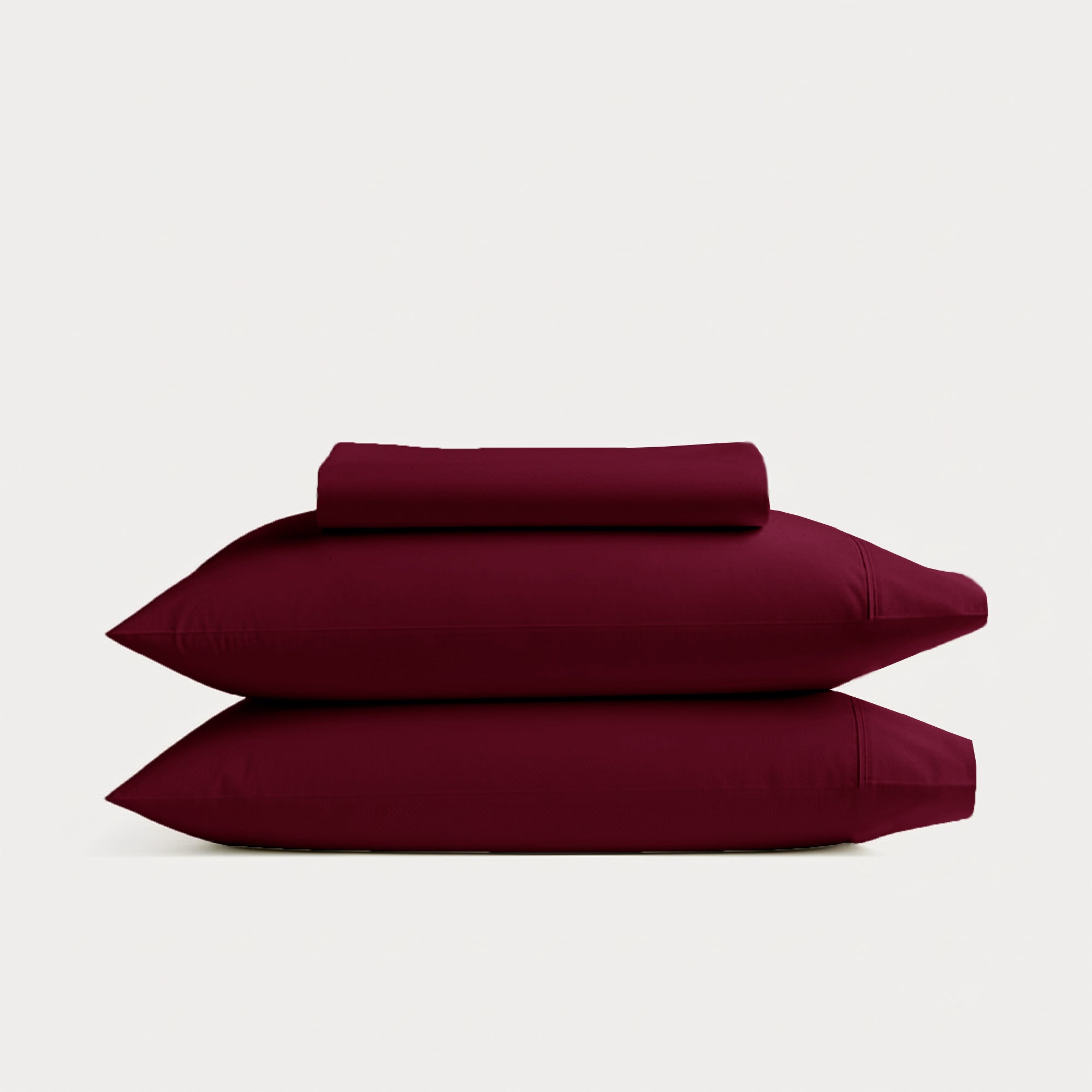 Maroon Bed Sheet Set