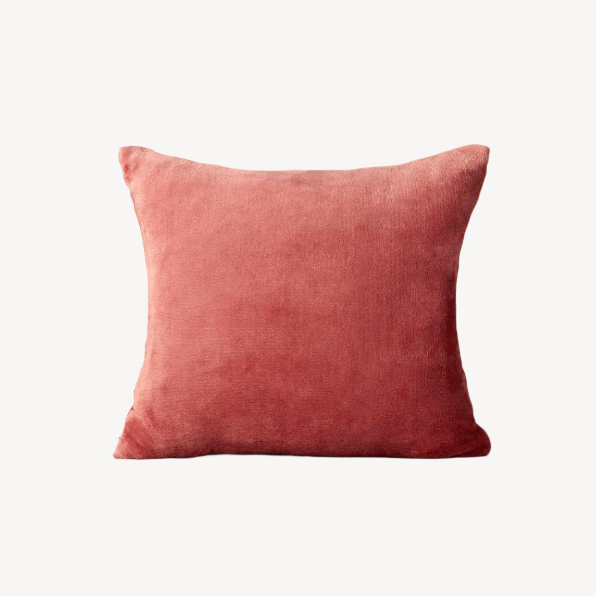 Rose Pink Plush Cushion - THE LINEN COMPANY