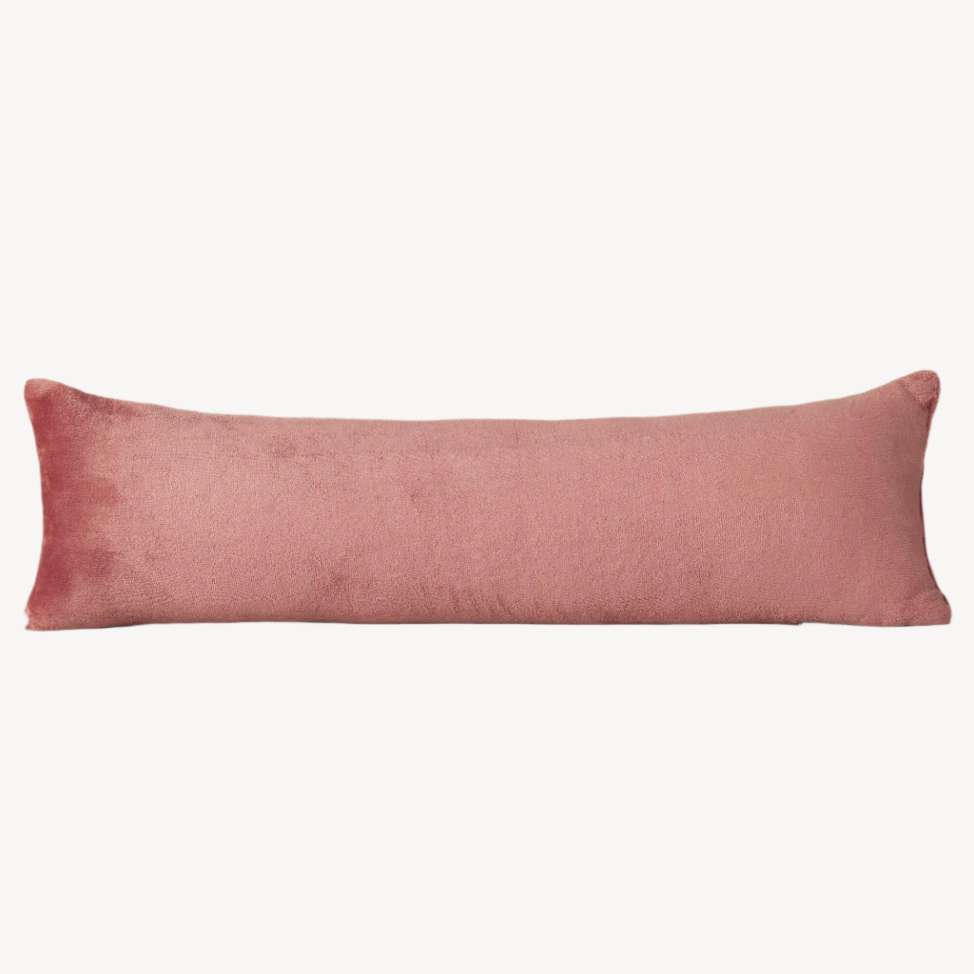 Rose Pink Plush Cushion - THE LINEN COMPANY
