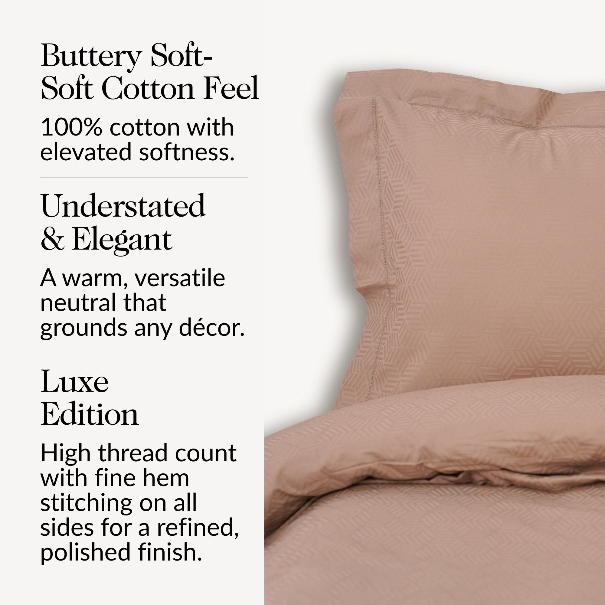 Jacquard Duvet Cover Set-Luxe Edition