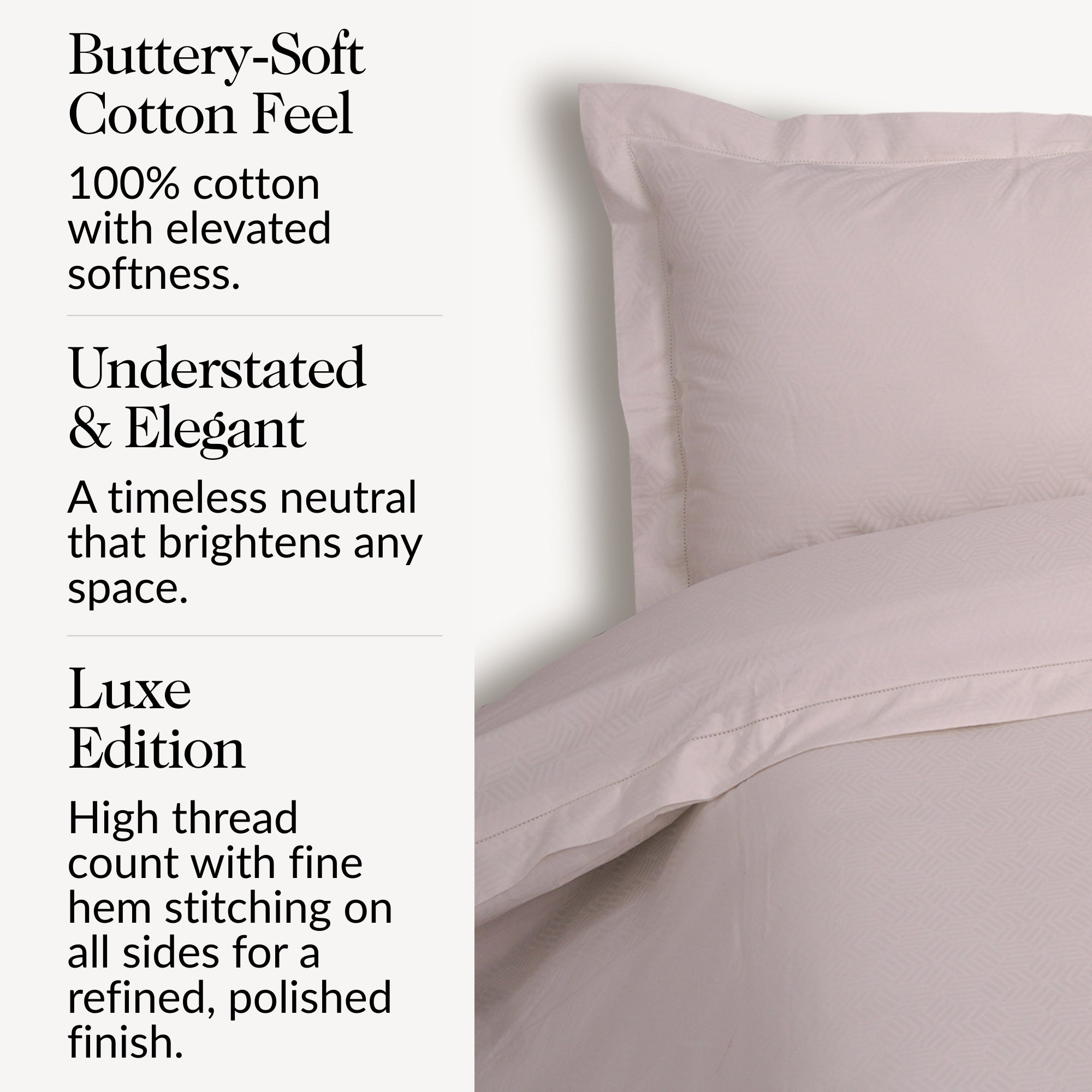 Jacquard Duvet Cover Set-Luxe Edition
