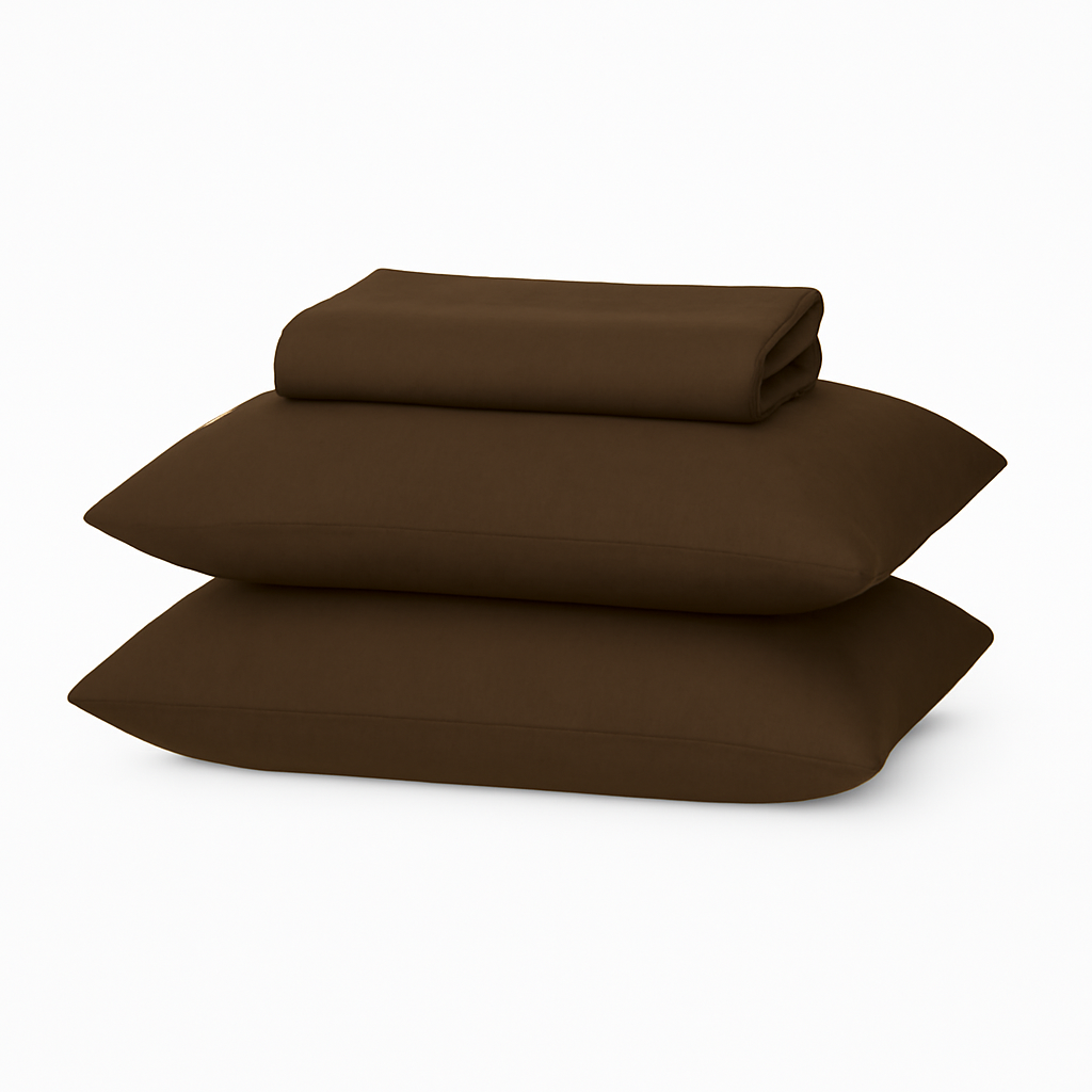 Solid Bed Sheet Set - Basic