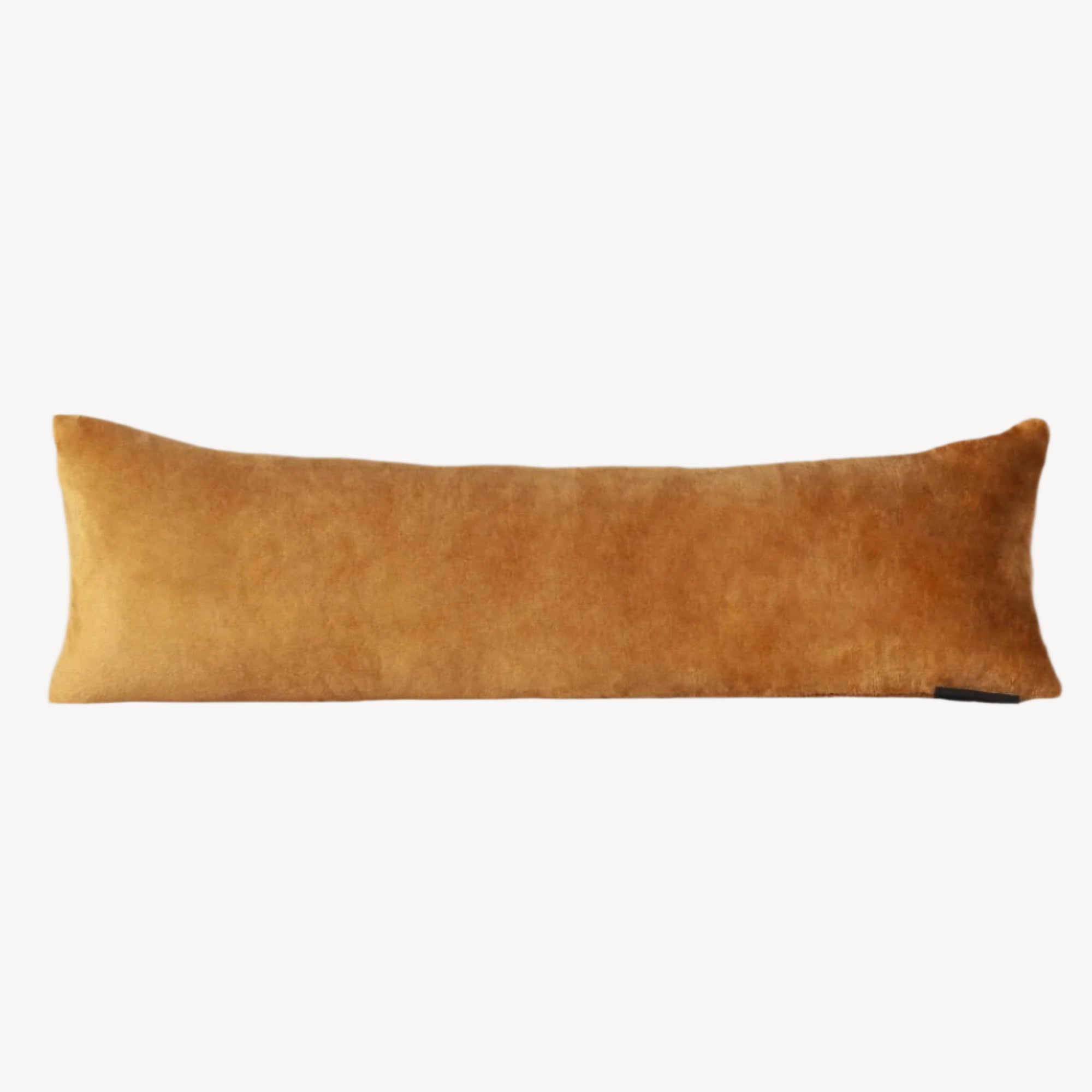 Camel Plush Cushion - THE LINEN COMPANY