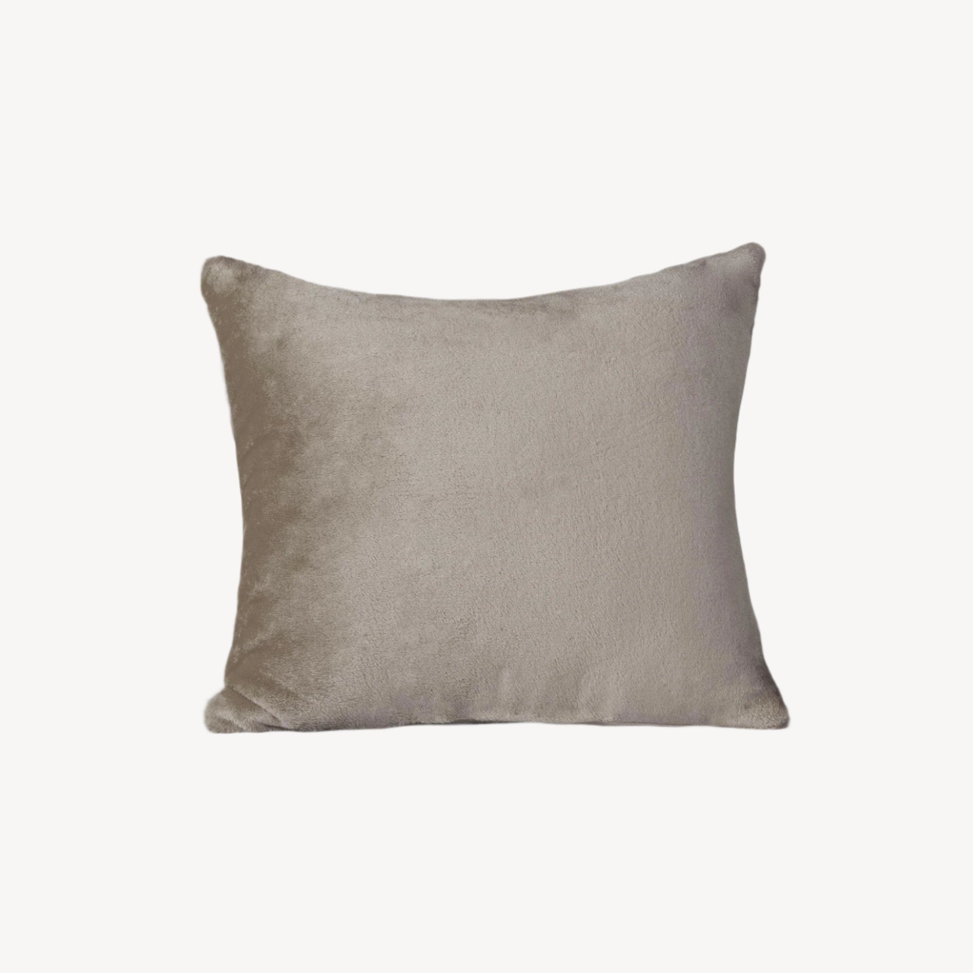 Charcoal Plush Cushion - THE LINEN COMPANY