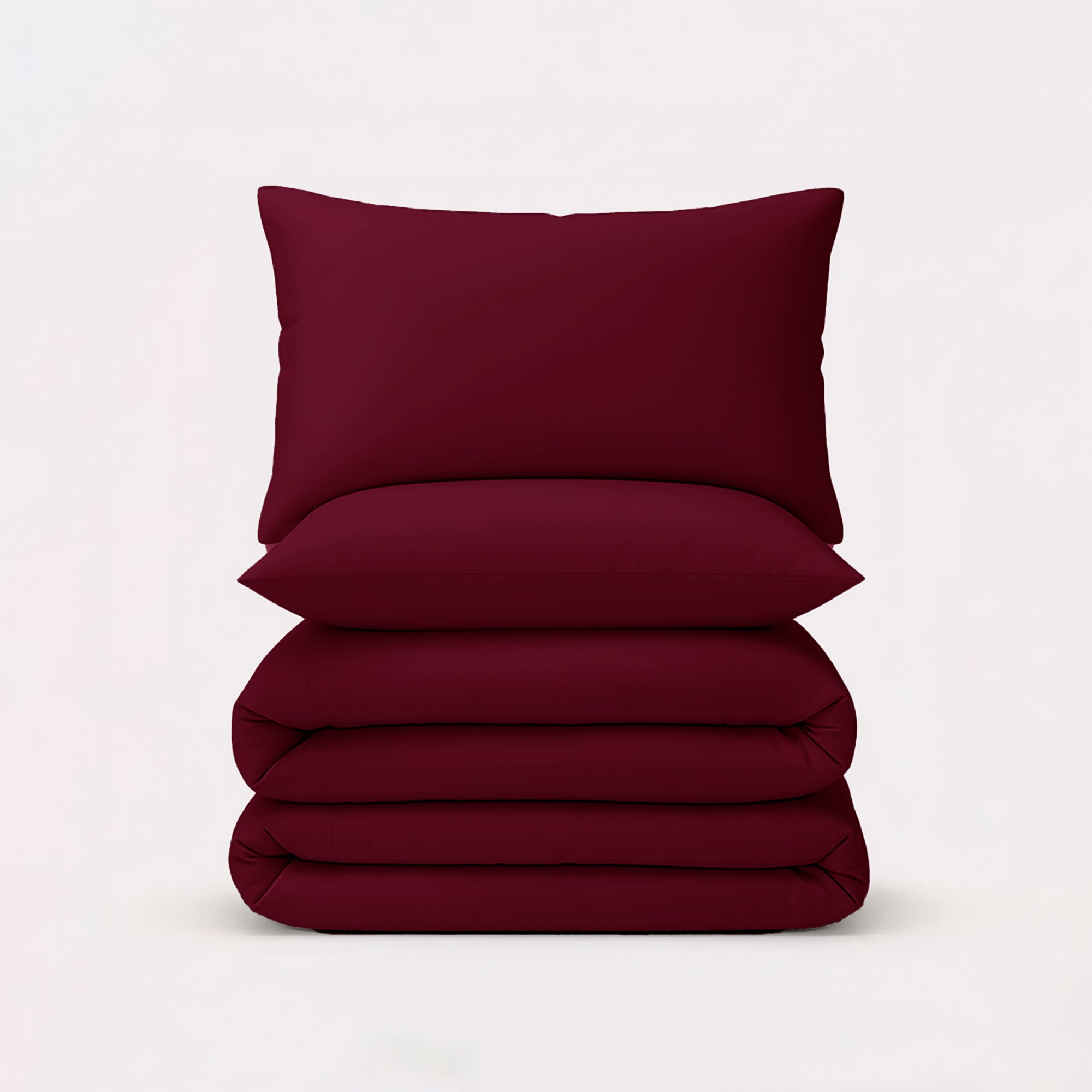 Maroon Duvet Cover Set